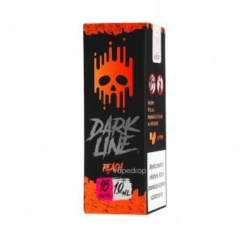 TPD DARK LINE 10ML - PEACH 18MG