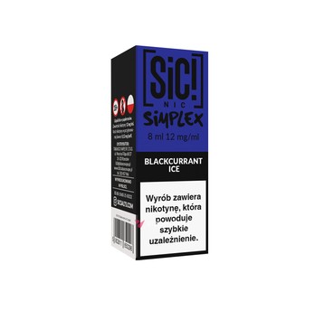 TPD SIC! 8ML - BLACKCURRANT ICE 12MG