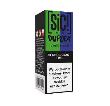 TPD SIC! 8ML - BLACKCURRANT LIME 06MG