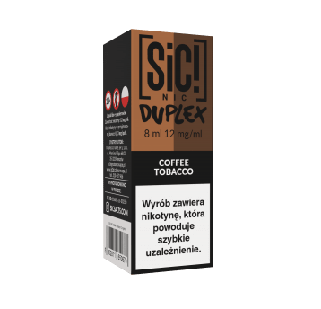 TPD SIC! 8ML - COFFE TOBACCO 12MG