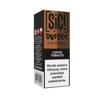 TPD SIC! 8ML - COFFE TOBACCO 18MG