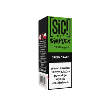 TPD SIC! 8ML - GREEN GRAPE 18MG