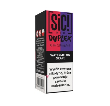 TPD SIC! 8ML - WATERMELON GRAPE 18MG